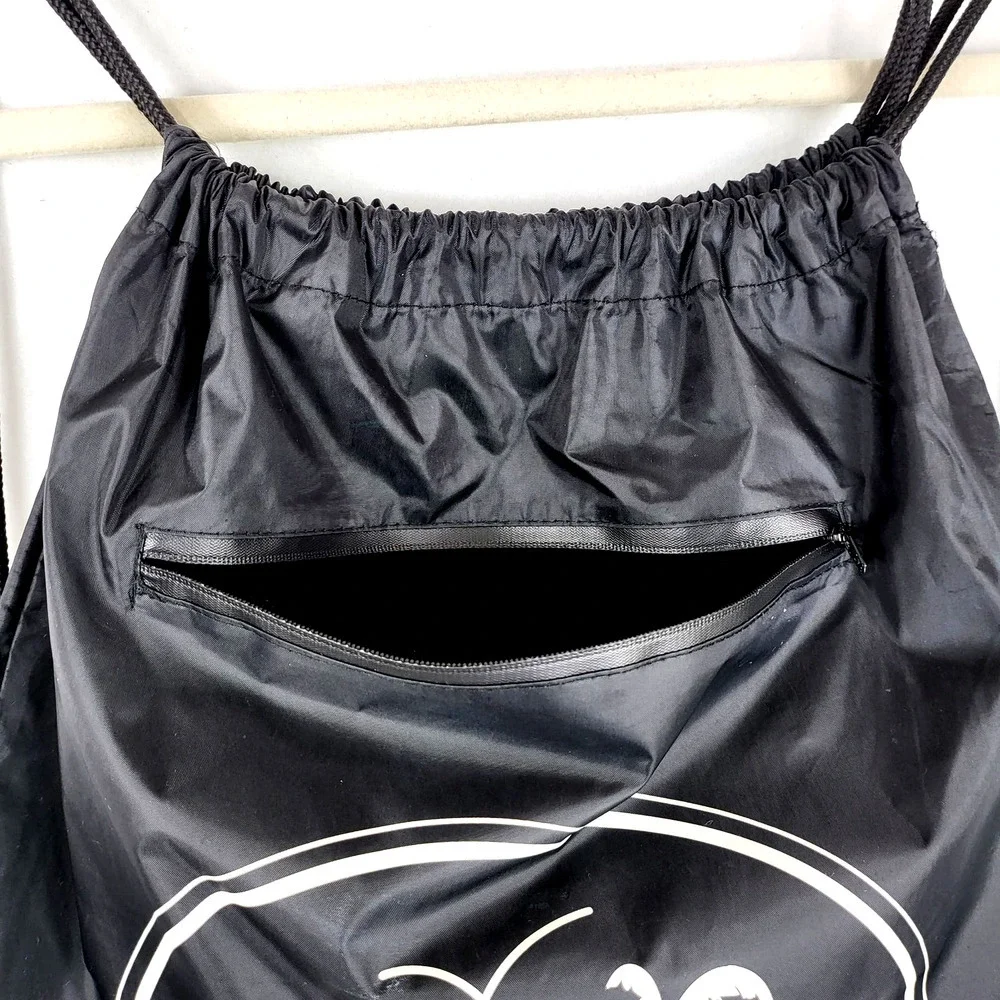 Travis Mathew Black Drawstring Backpack  #‎ 653
